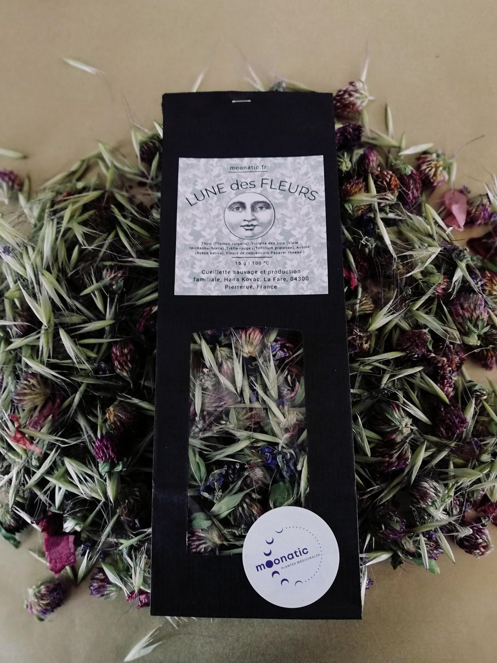 Lune des Fleurs tisane/Flower Moon herbal blend