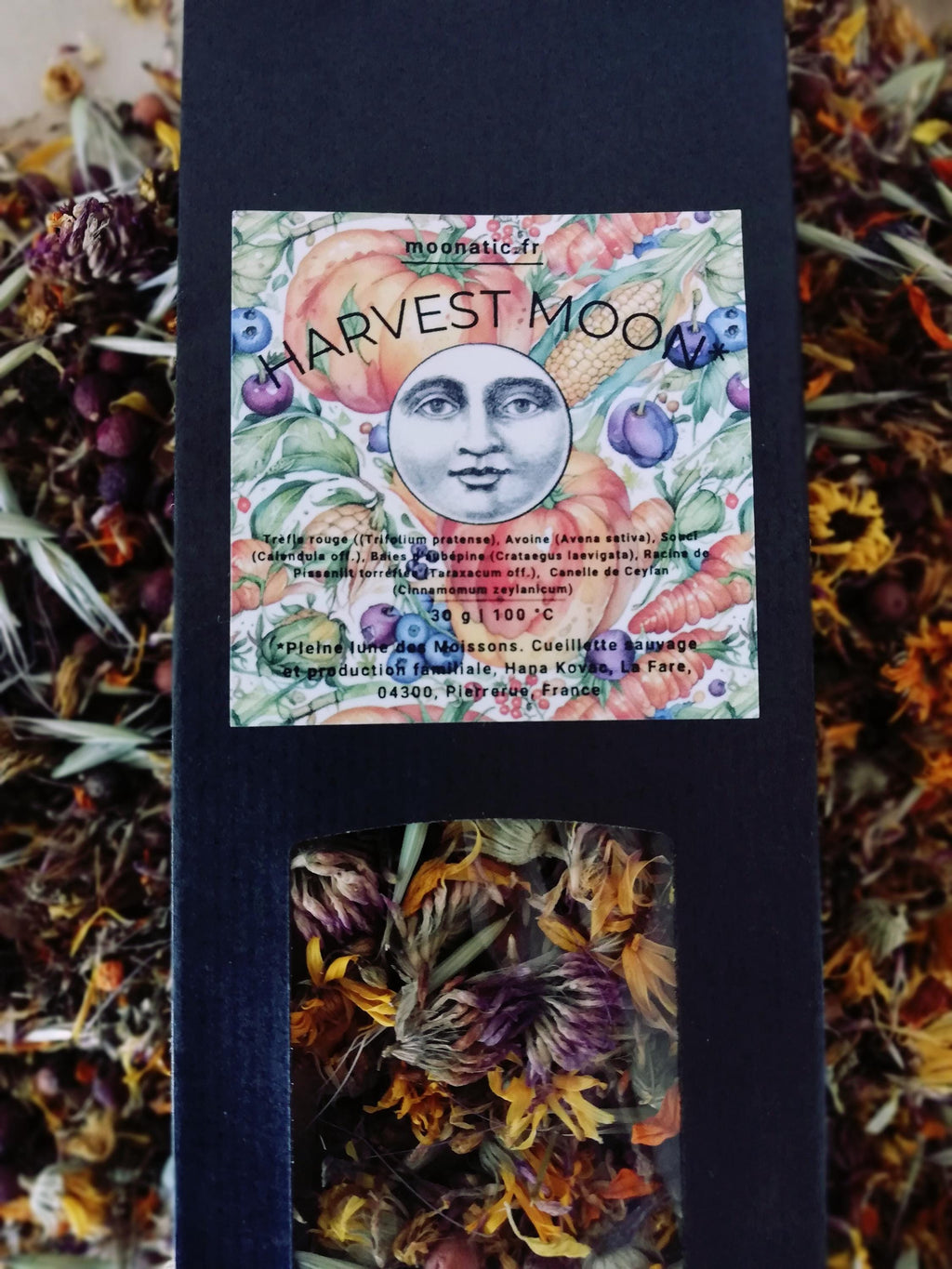 Harvest Moon herbal blend/Pleine Lune des Moissons tisane